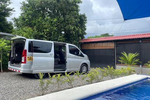 Transportation from San Jose to Tortuguero (La Pavona)