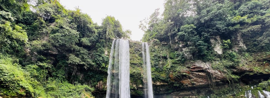 Depuis Palenque : les cascades de Misol-Ha et d'Agua Azul