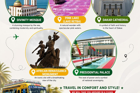 Dakar: Guided Day Trip for Cruise Passengers with Harbor Pick-Up
