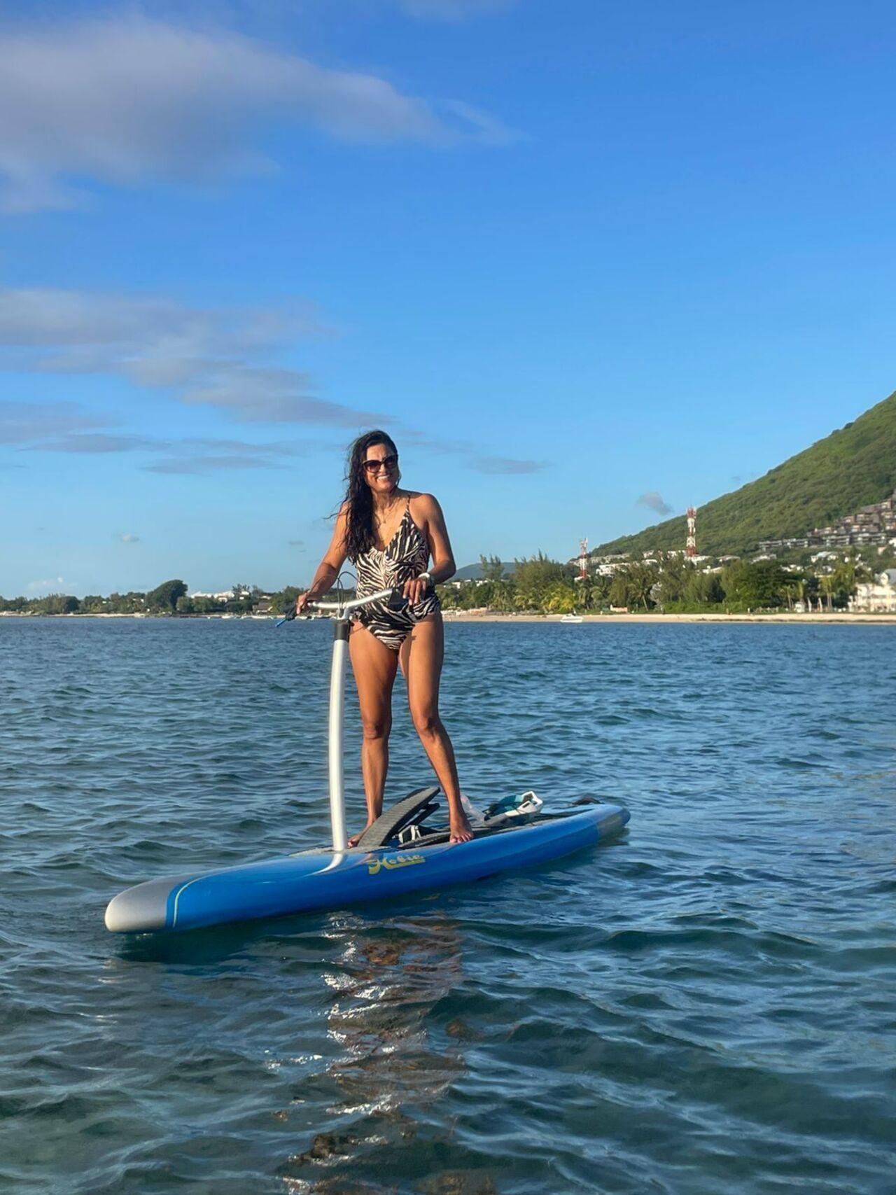 Mauritius: Step-Paddle-Verleih in La Preneuse (Black River)
