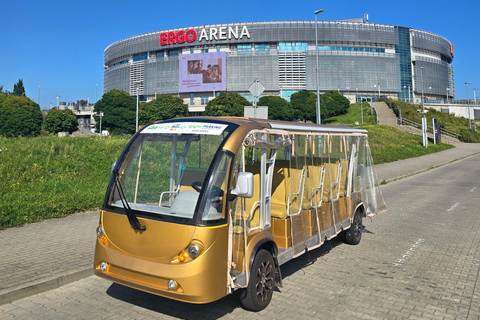 Gdansk:Gdansk Shipyard with Gradowa Hill by Golf cart