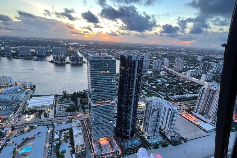 Lauderdale: Sunset Private Helicopter-Hard Rock Guitar-Miami