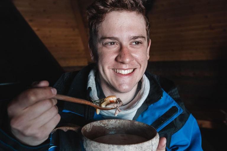 Levi: Sneeuwscootersafari van een hele dag naar de wildernis