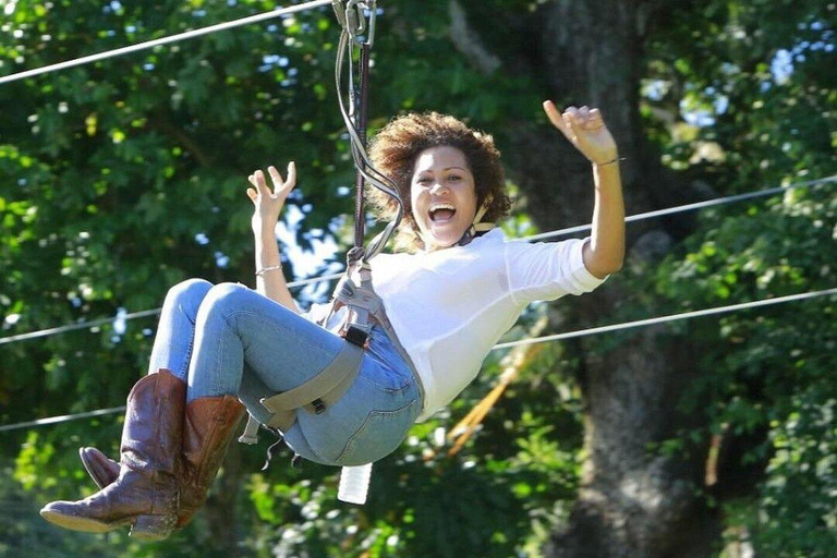 Private Puerto Plata Canopy Zipline Experience