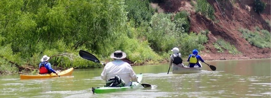 Atelier de canoë et camping d'une nuit sur la rivière Brazos