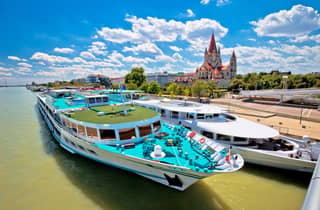 Wien-Flusskreuzfahrt, Spaziergang mit Stephansdom