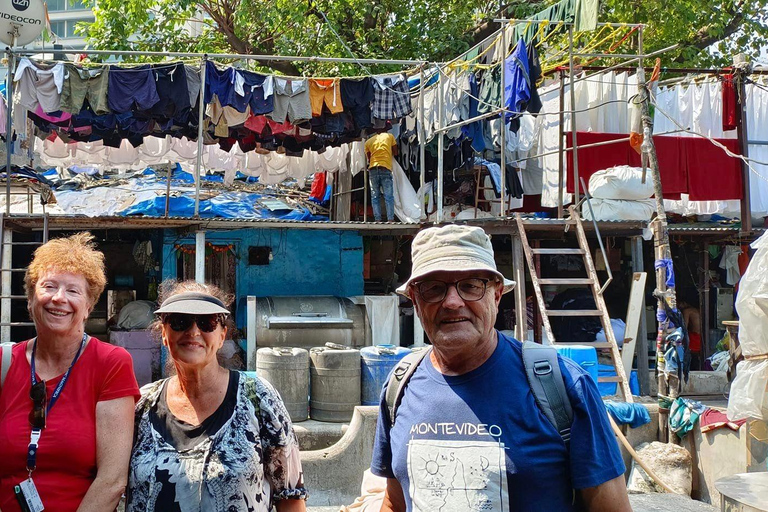 Mumbai: Slumtur Dharavi och DhobiGhat Tvätt med en lokalinvånare