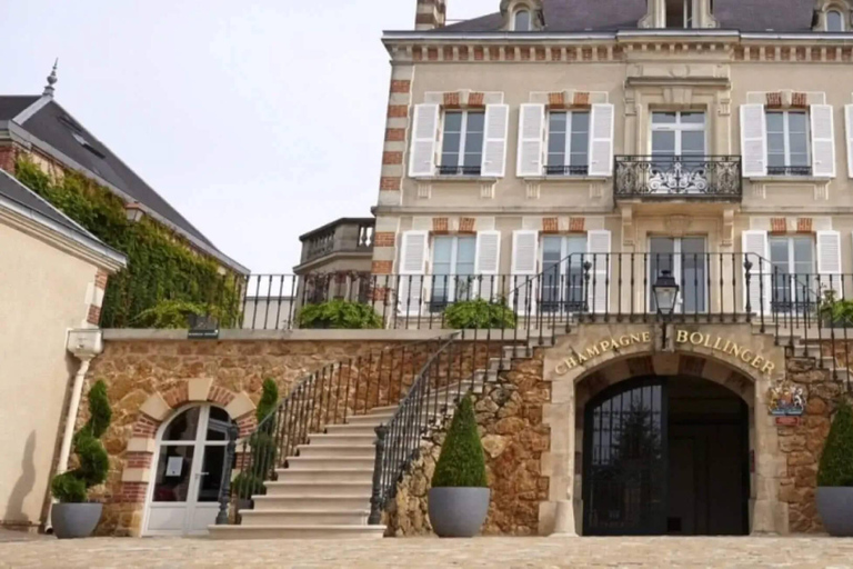 Champagne: Bollinger and Pressoria Museum Private from Paris