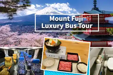 Tokyo: Mt. Fuji & Lake Kawaguchi 3-Row Luxury Bus 1-Day Tour