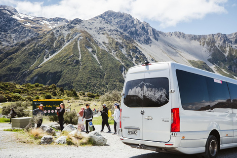 Queenstown: Tour guidato di un giorno del Monte CookQueenstown: tour guidato di un giorno a Mount Cook Premium