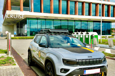 Bruges History Taxi - drive & walk tour (Choose pick up)