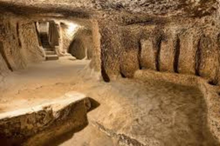 Capadócia: visita a Derinkuyu, Vale de Ihlara e Vale dos PombosCapadócia: Derinkuyu, Vale de Ihlara e Vale dos Pombos