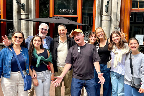 Amsterdam: Small Group Walking Tour with Fun Guide Walking Tour in Amsterdam with Enthusiastic and Fun Guide