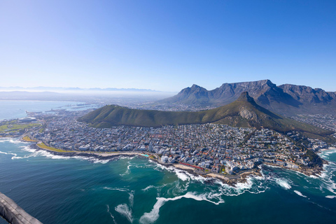 Kaapstad Centrum Helikoptervlucht - 12Min12-minuten helikoptervlucht in het centrum van de stad - privé