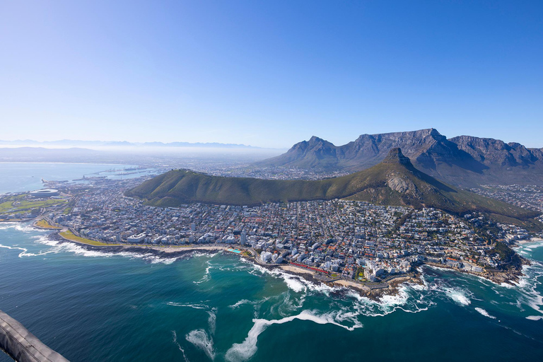 Kaapstad Centrum Helikoptervlucht - 12Min12-minuten helikoptervlucht in het centrum van de stad - privé