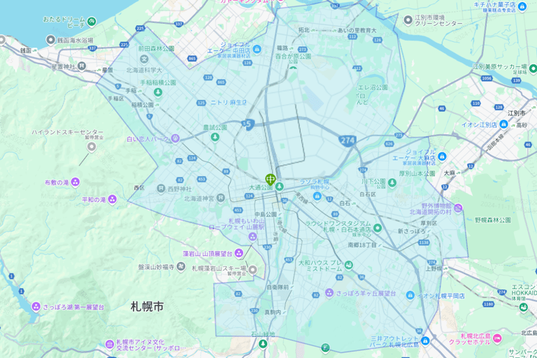 Sapporo: Prywatna jednodniowa wycieczka do Noboribetsu +Toyako Lake+Otaru