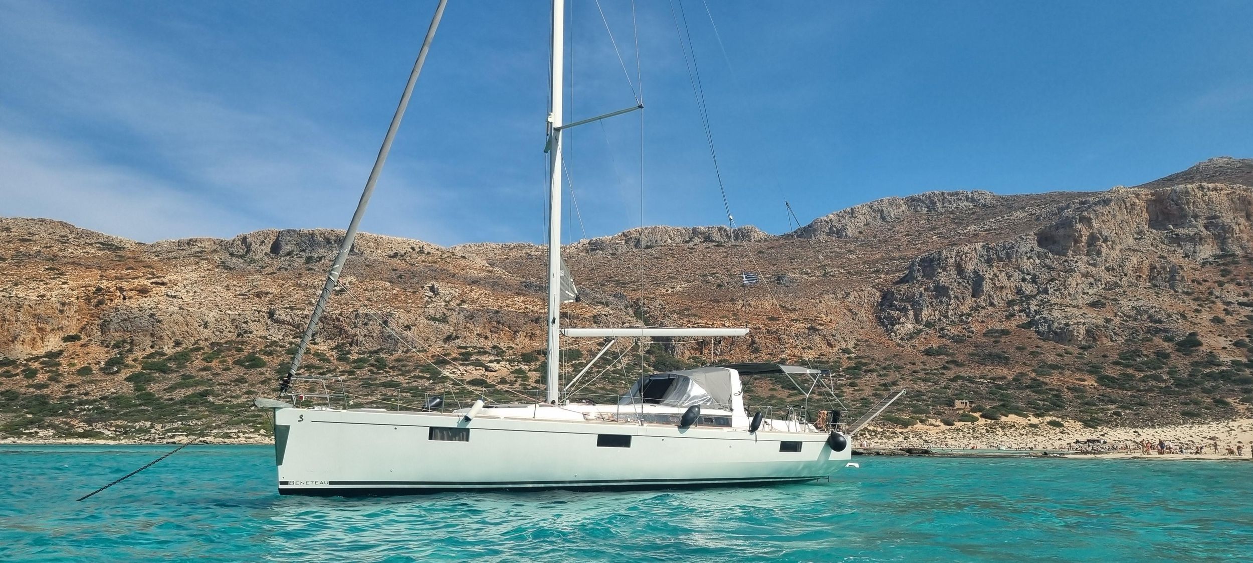 Balos und Gramvousa: Gemeinsamer Segeltörn mit Essen und Getränken