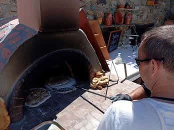 From Mykonos: Mykonian Farm Baking Class with Brunch