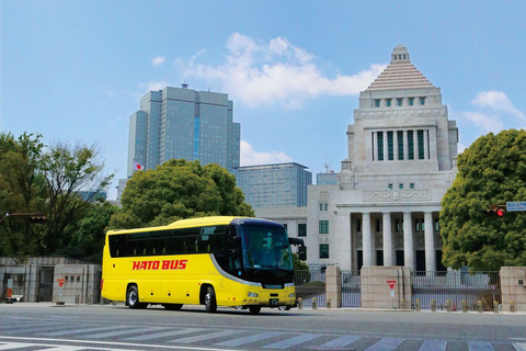 Tokyo : Full-Day Bus Tour w/ Buffet Lunch & Tea Ceremony Tokyo Departure