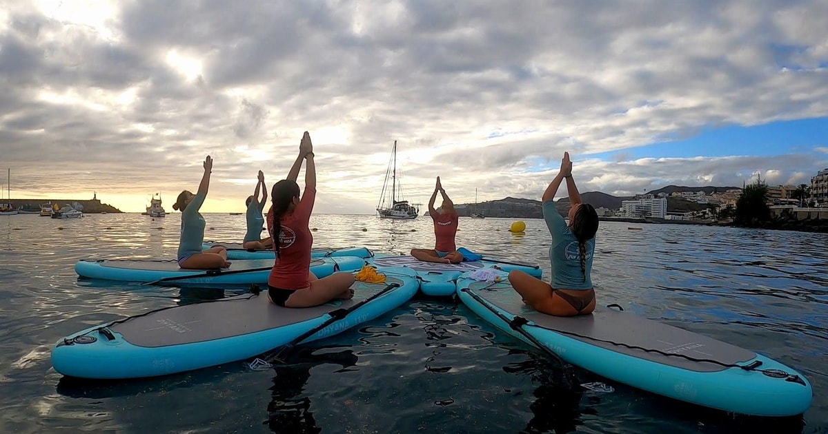 Arguineguín StandupPaddleboardYogaKurs mit Lehrer GetYourGuide