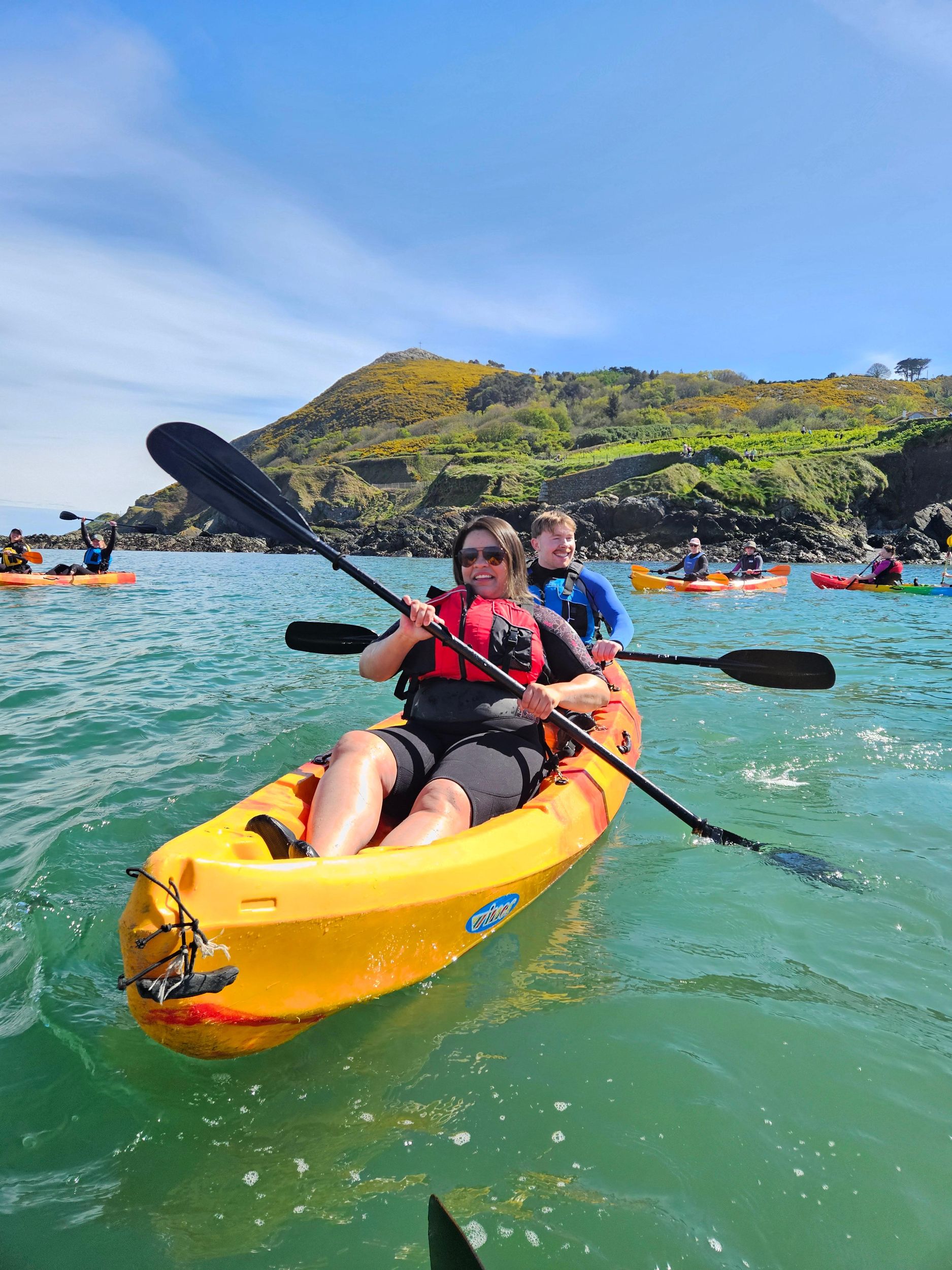 Seekajakfahren um Bray Head mit Bildern