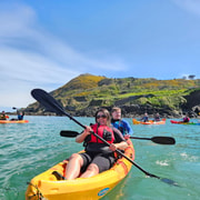 Sea Kayaking around Bray Head with Pictures
