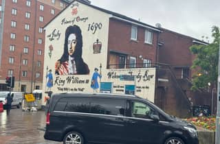 Belfast: Historische und politische Tour mit Hotelabholung