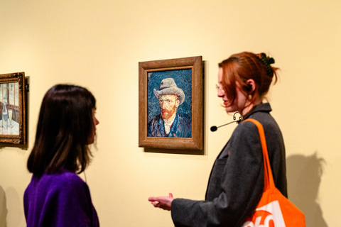 Amsterdam: Van Gogh Museum Guided Tour French Live Guide