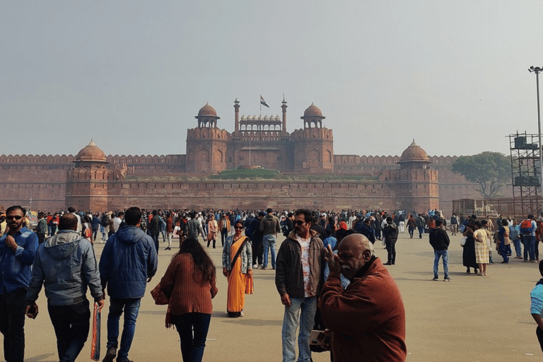 Delhi: Old and New Delhi Private Full or Half-Day Tour Full Day Tour with Guide Only - (Without Car & Driver)
