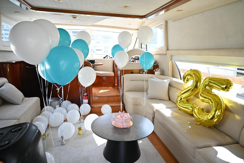 Celebrate Your Birthday in Style on luxury Yacht in Dubai Celebrate Your Birthday in Style on 75 FT Yacht in Dubai