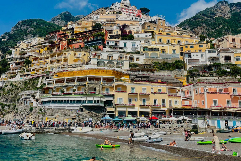 Sorrento: Amalfi Coast Boat Tour with Lunch & Swim