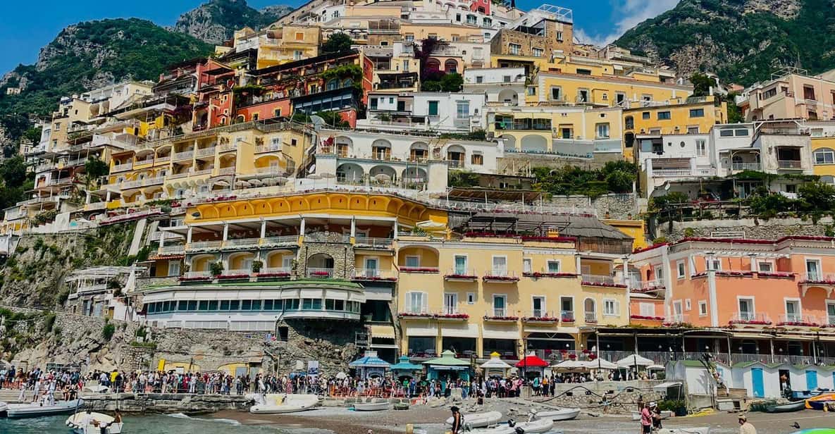 Amalfi Coast Boat Tour with Lunch & Swim — a boat tour from Sorrento, Italy