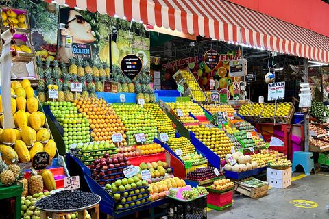 Lima: Food tour with a visit to a local market and tastings.