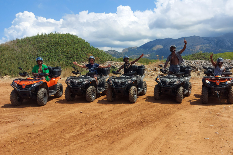 Kreta: Off-Road Quad Safari Tour z transferami hotelowymi