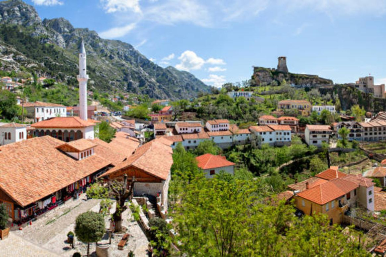 Desde Tirana: Excursión de un día a Kruja y el lago Bovilla con Café ...