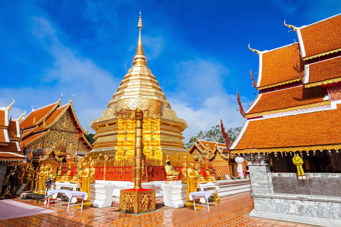 Chiang Mai: Doi Suthep Temple and Old City Walking Tour