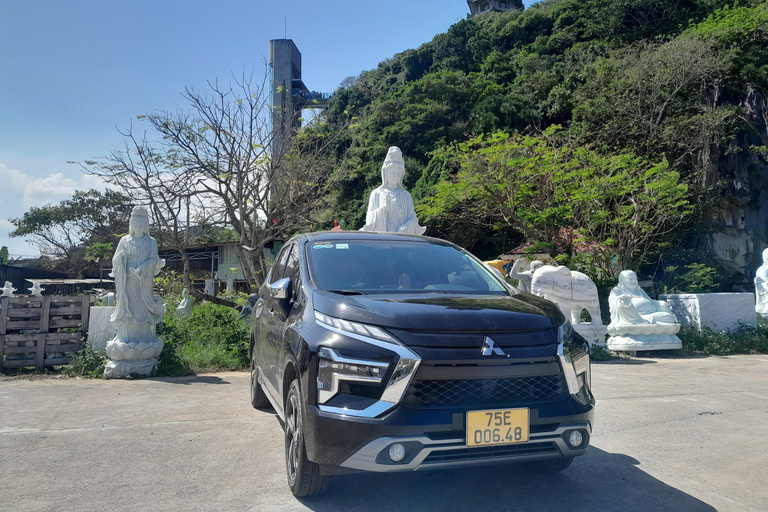 De Hue a Hoi An en coche privado con paradas turísticas