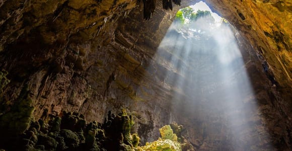 From Bari, Polignano and Monopoli: Castellana Caves Guided Tour
