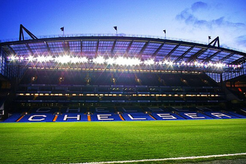 Chelsea FC Match Ticket at Stamford Bridge West View
