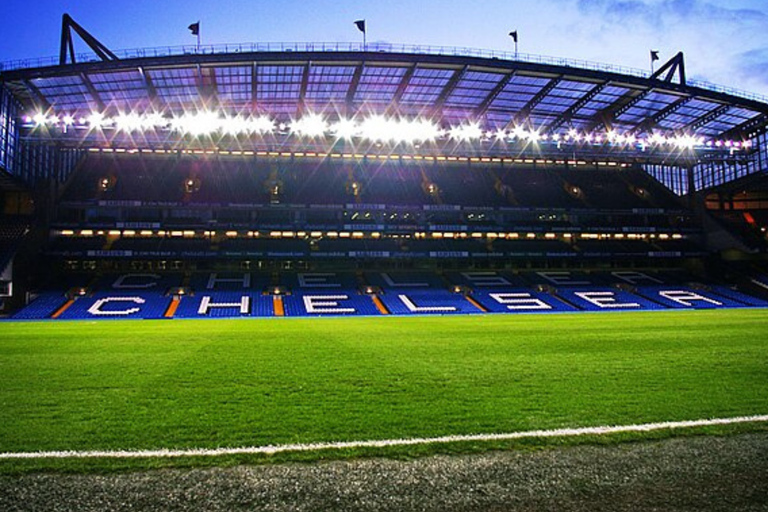 Chelsea FC Match Ticket at Stamford Bridge West View