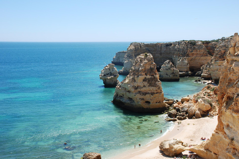 Visite d&#039;une jounée de l&#039;Algarve en privé - tour en bateau inclusAlgarve visite d&#039;une jounée privée