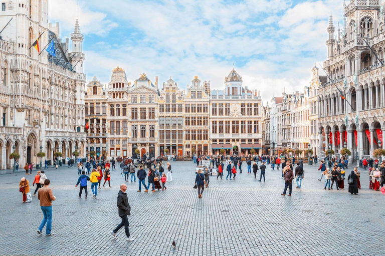 Brussels: Private Historical Highlights Walking Tour Tour in French