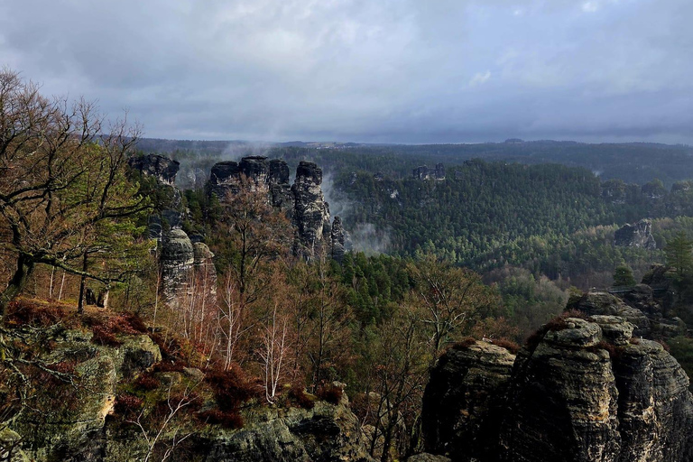 From Dresden: Table mountains Lilienstein & Königstein tour