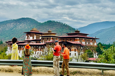 Bhutan: tour privato di 4 giorni di Paro, Thimpu e PunakhaBhutan : 4D