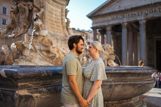 Photoshoot professionnel à Rome