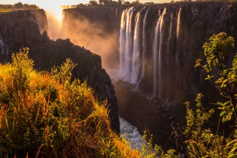 Victoria Watervallen: Aanbevolen rondleiding Victoria WatervallenOpen einde bij rainforest café