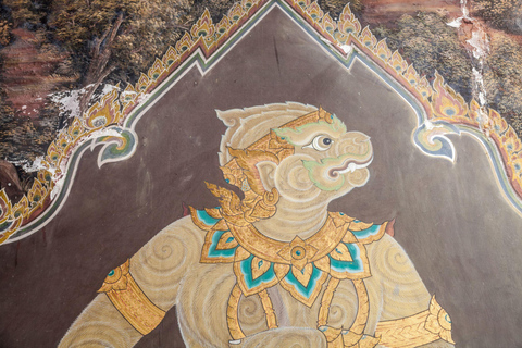 Bangkok: Grand Palace, Wat Pho, Train & Floating Market Tour