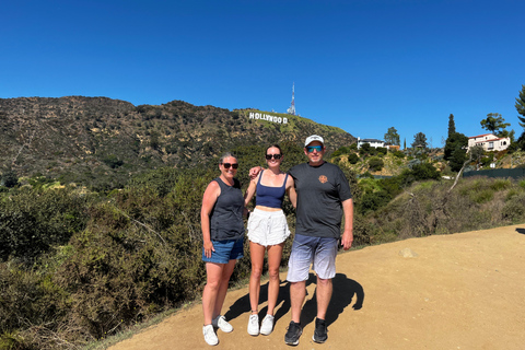 Los Angeles: Hollywood Sign Tour in een open roze JeepLos Angeles: Privétour Hollywood Sign per Open Pink Jeep