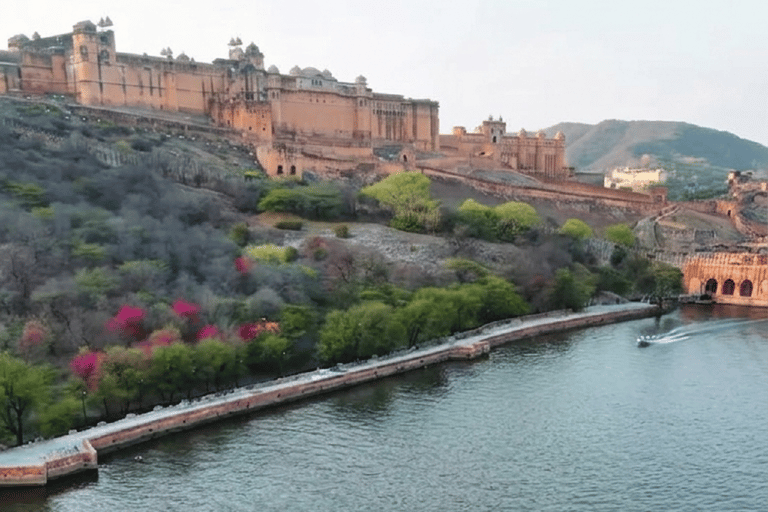 Jaipur: Speed Boat, Amber Walking Tour & Sunset with Pickup Speed Boat With Amber Walking Tour