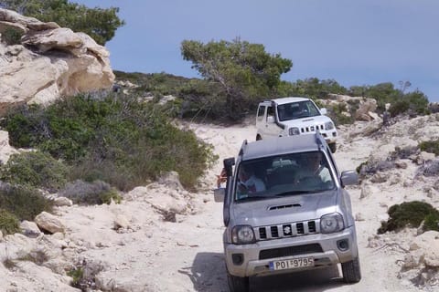 Rhodos: Selbstfahrende 4x4-Safari - Abholungen im Süden